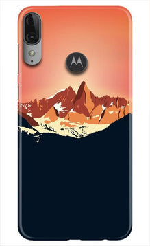 Mountains Mobile Back Case for Moto E6s (Design - 227)