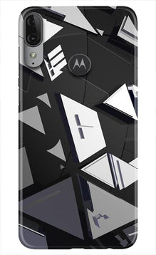 Modern Art Mobile Back Case for Moto E6s (Design - 230)