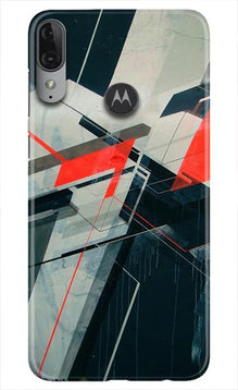 Modern Art Mobile Back Case for Moto E6s (Design - 231)