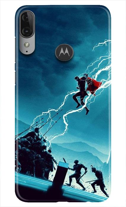 Thor Avengers Case for Moto E6s (Design No. 243)