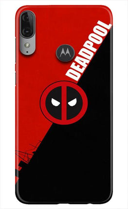 Deadpool Case for Moto E6s (Design No. 248)