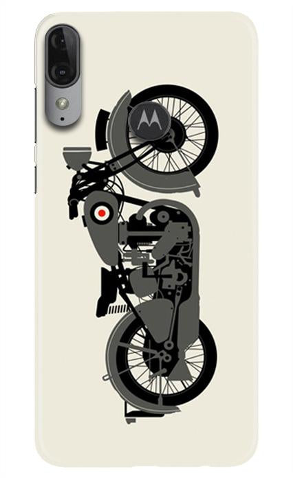 MotorCycle Case for Moto E6s (Design No. 259)