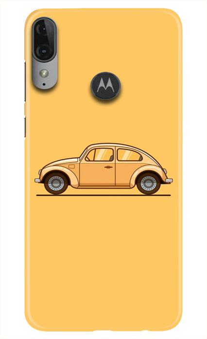 Vintage Car Case for Moto E6s (Design No. 262)