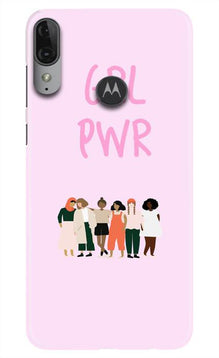 Girl Power Mobile Back Case for Moto E6s (Design - 267)