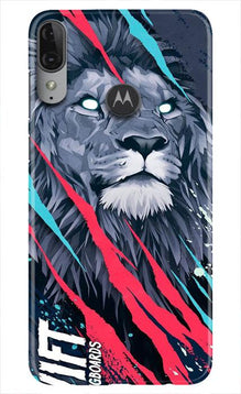 Lion Mobile Back Case for Moto E6s (Design - 278)