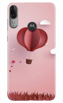 Parachute Mobile Back Case for Moto E6s (Design - 286)