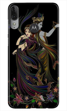 Radha Krishna Mobile Back Case for Moto E6s (Design - 290)