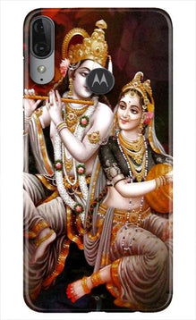 Radha Krishna Mobile Back Case for Moto E6s (Design - 292)
