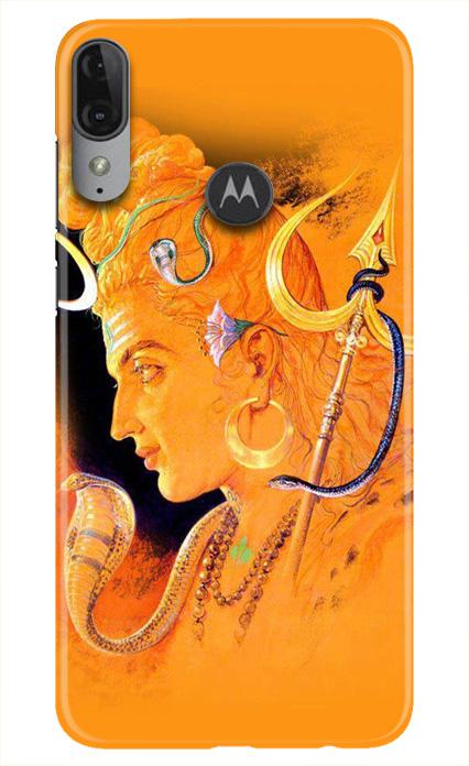 Lord Shiva Case for Moto E6s (Design No. 293)