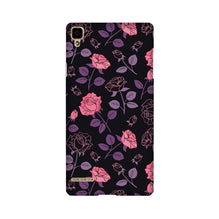 Rose Black Background Case for Oppo F1