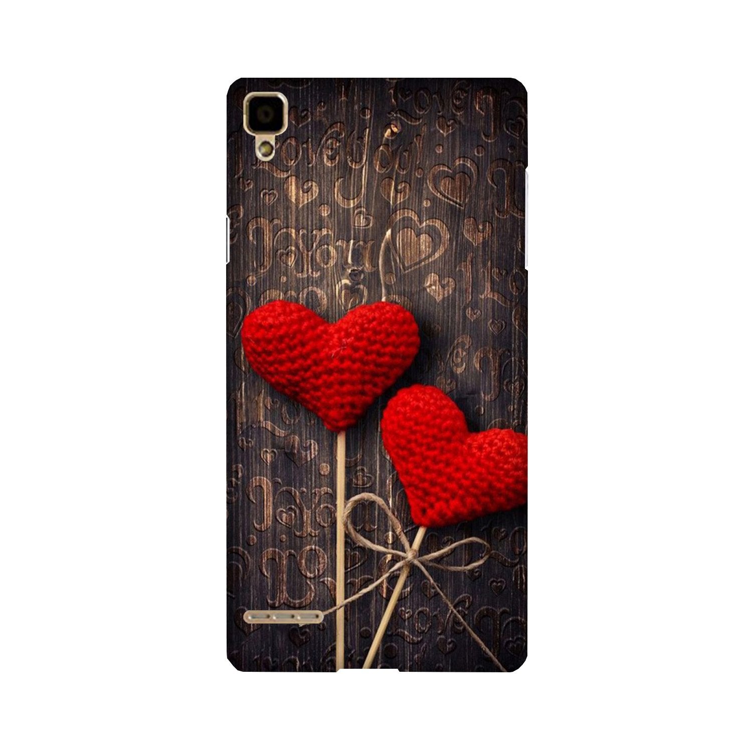 Red Hearts Case for Oppo F1