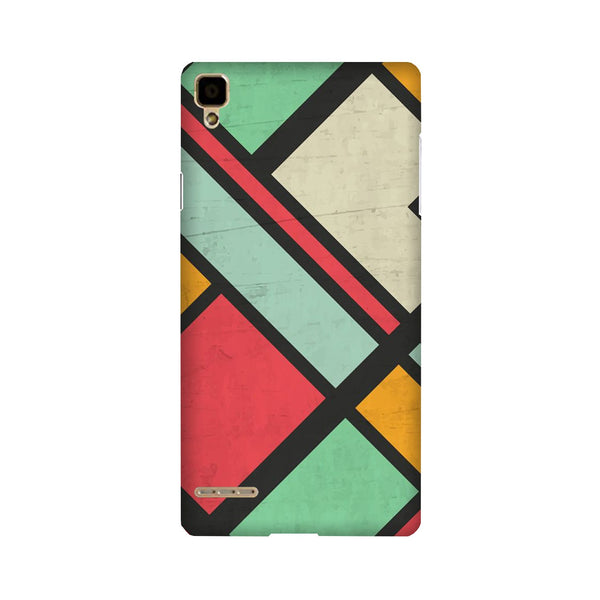 Purple Background Case for Oppo F1  (Design - 107)