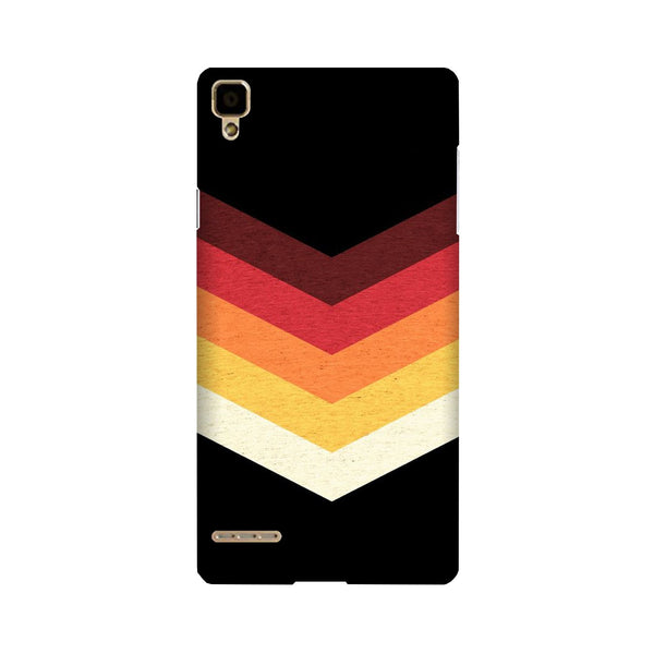 Wooden Look Case for Oppo F1  (Design - 113)