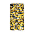 Minions Case for Oppo F1  (Design - 126)