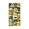 Minions Case for Oppo F1  (Design - 127)