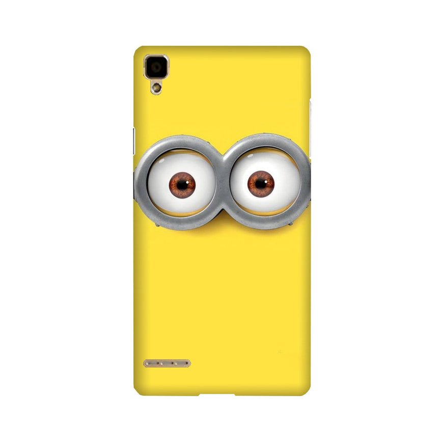 Minions Case for Oppo F1  (Design - 128)