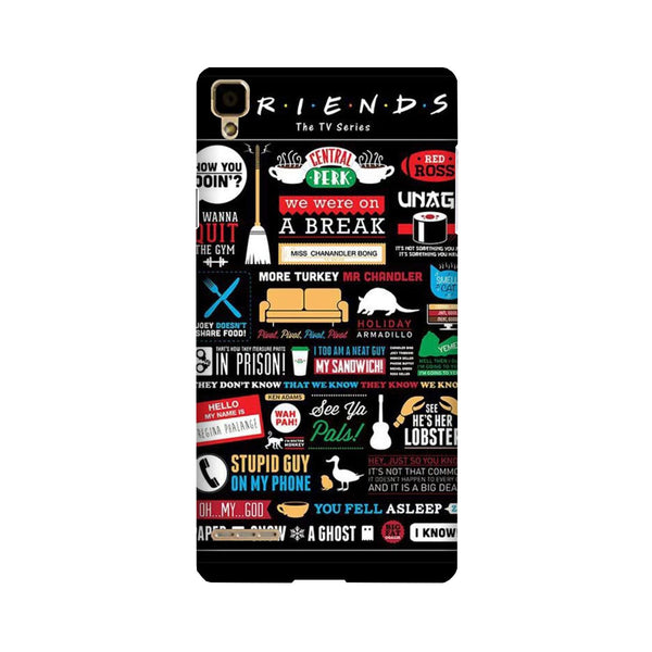 Friends Case for Oppo F1  (Design - 145)