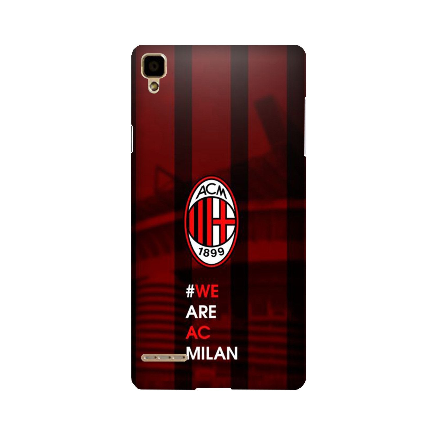 AC Milan Case for Oppo F1  (Design - 155)
