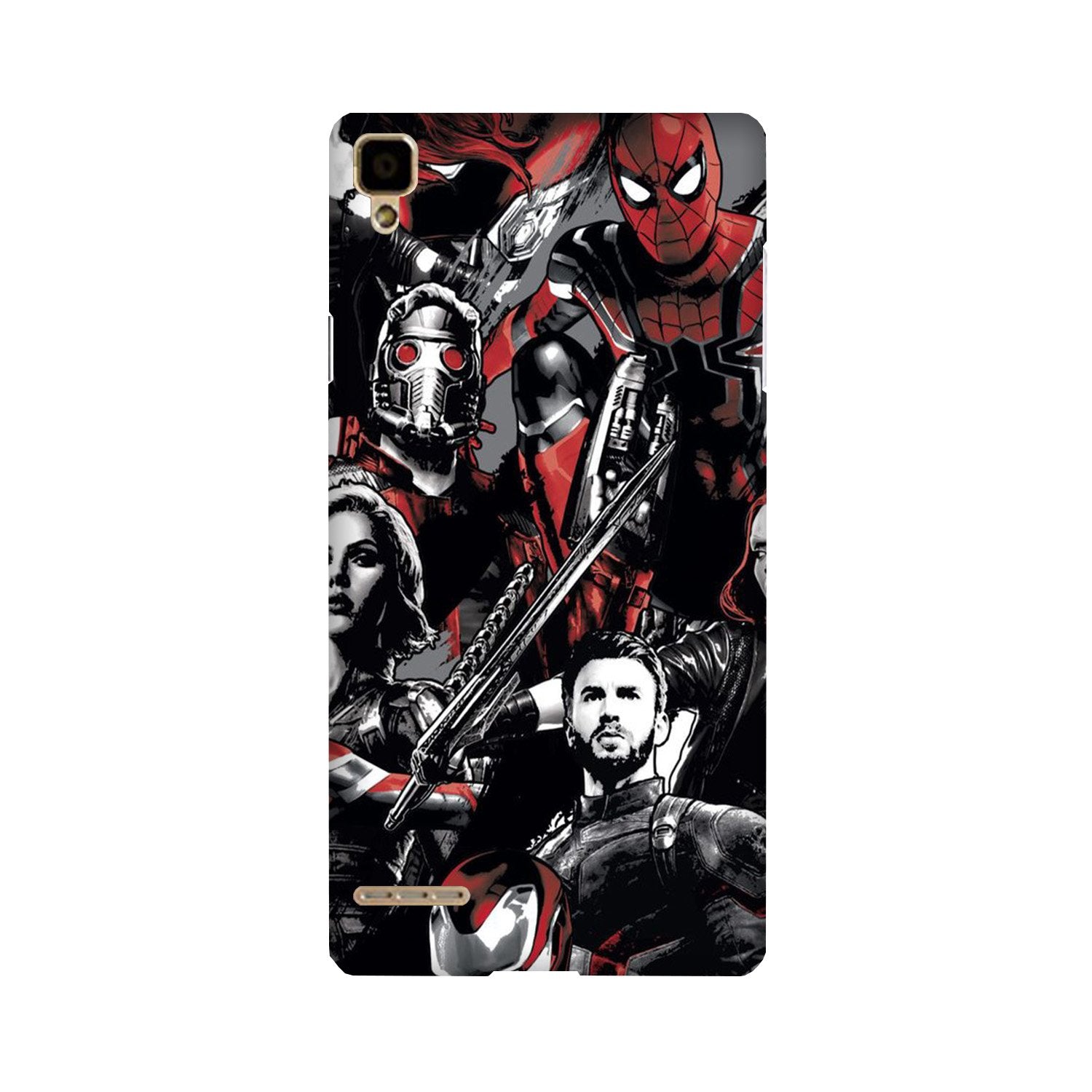 Avengers Case for Oppo F1 (Design - 190)
