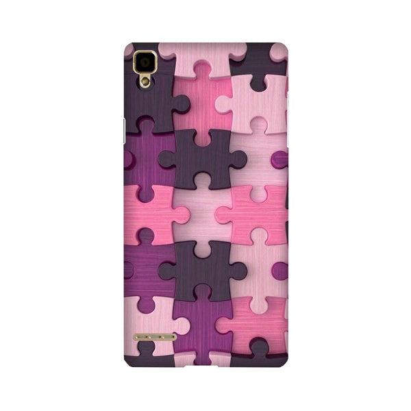 Puzzle Case for Oppo F1 (Design - 199)