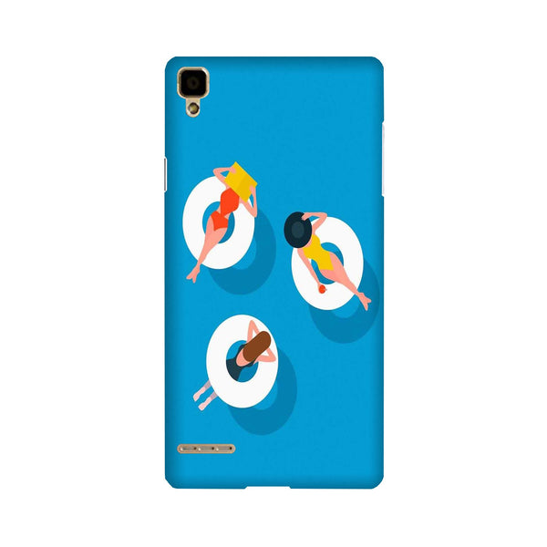 Girlish Mobile Back Case for Oppo F1  (Design - 306)