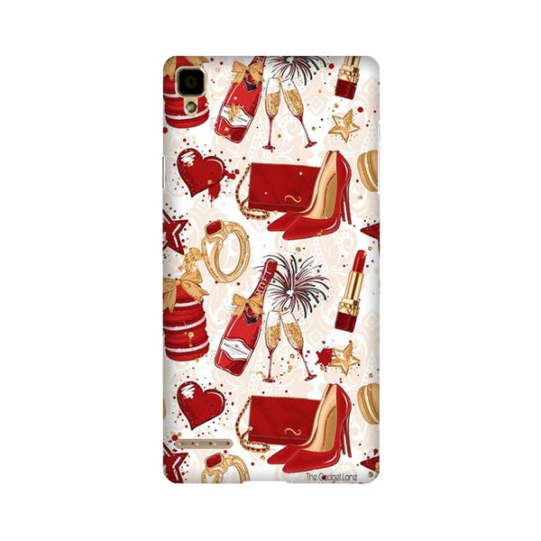 Girlish Mobile Back Case for Oppo F1  (Design - 312)