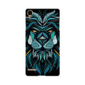 Lion Mobile Back Case for Oppo F1  (Design - 314)
