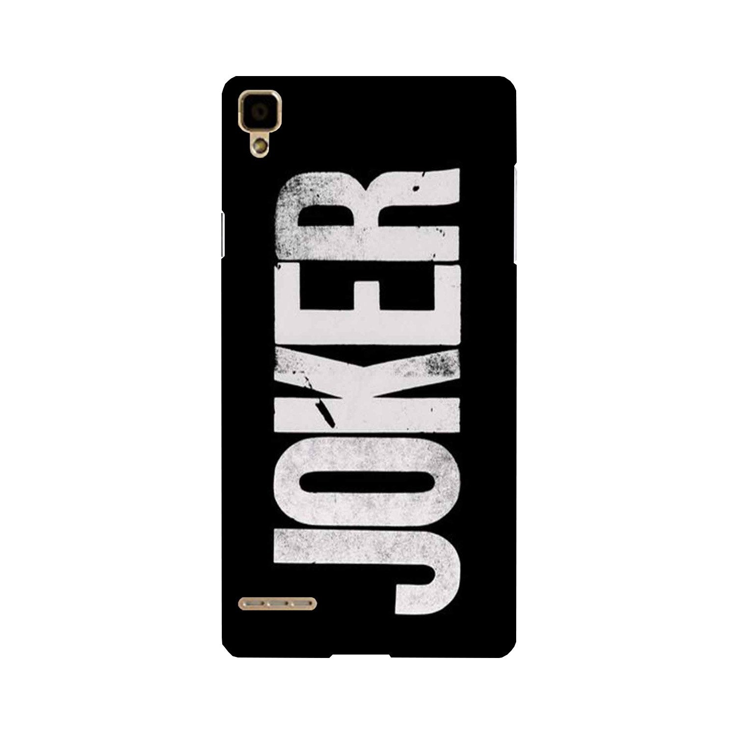 Joker Mobile Back Case for Oppo F1  (Design - 327)