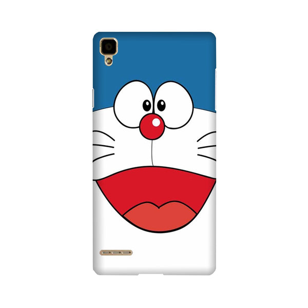 Doremon Mobile Back Case for Oppo F1  (Design - 340)