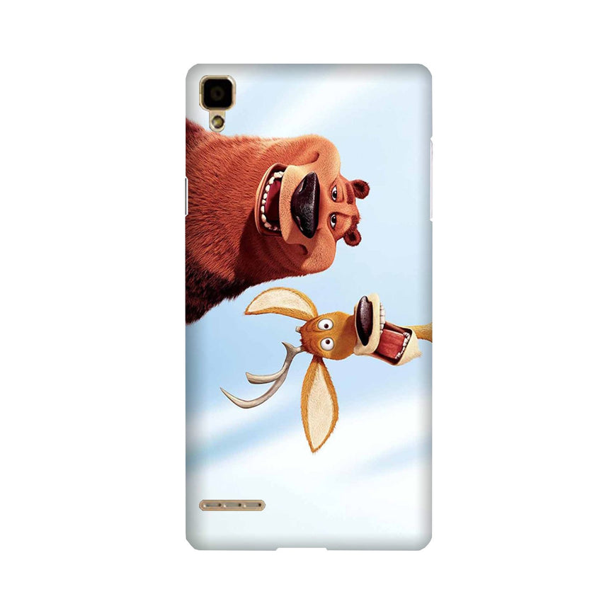 Polar Beer Mobile Back Case for Oppo F1  (Design - 344)