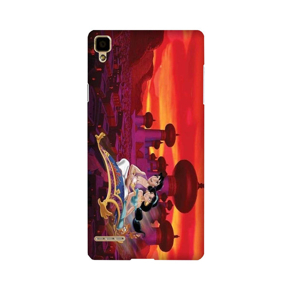 Aladdin Mobile Back Case for Oppo F1  (Design - 345)