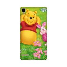 Winnie The Pooh Mobile Back Case for Oppo F1  (Design - 348)