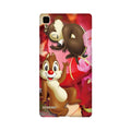 Chip n Dale Mobile Back Case for Oppo F1  (Design - 349)