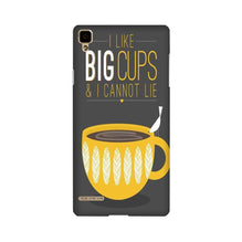Big Cups Coffee Mobile Back Case for Oppo F1  (Design - 352)