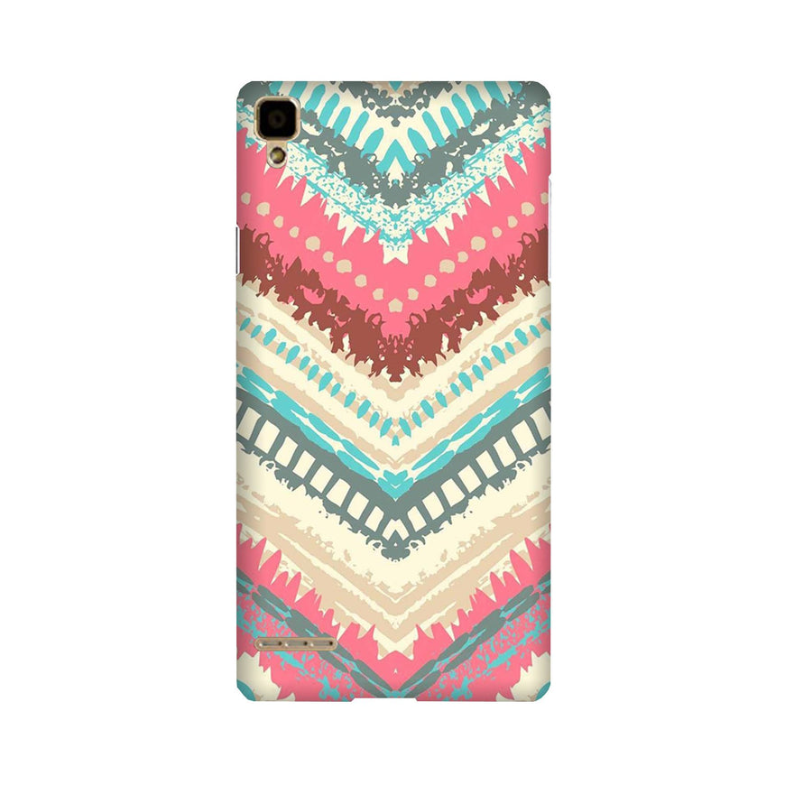 Pattern Mobile Back Case for Oppo F1  (Design - 368)