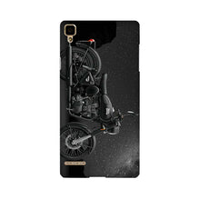 Royal Enfield Mobile Back Case for Oppo F1  (Design - 381)