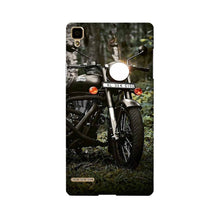 Royal Enfield Mobile Back Case for Oppo F1  (Design - 384)