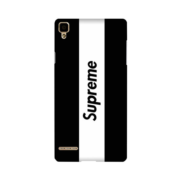 Supreme Mobile Back Case for Oppo F1  (Design - 388)
