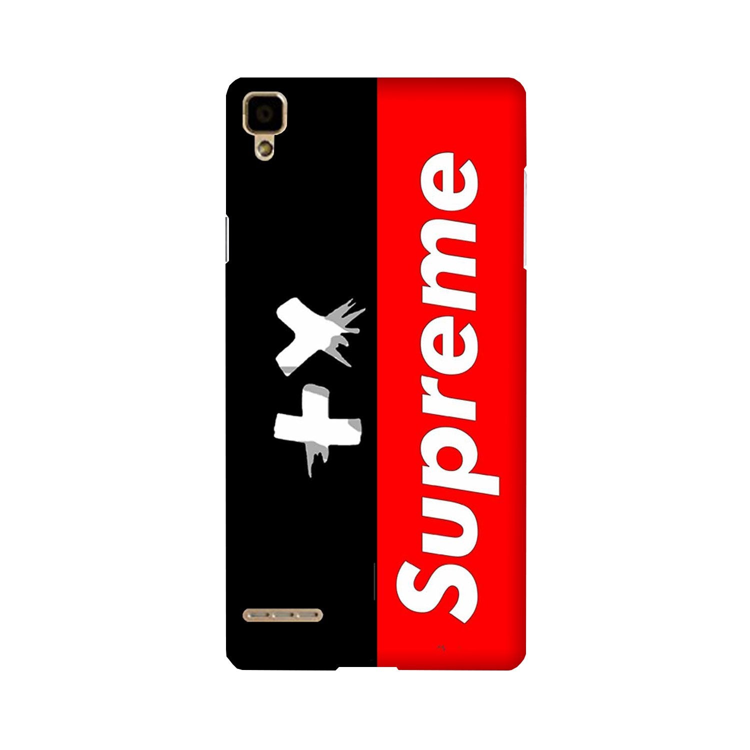 Supreme Mobile Back Case for Oppo F1  (Design - 389)