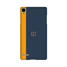 Oneplus Logo Mobile Back Case for Oppo F1  (Design - 395)