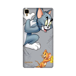 Tom n Jerry Mobile Back Case for Oppo F1  (Design - 399)
