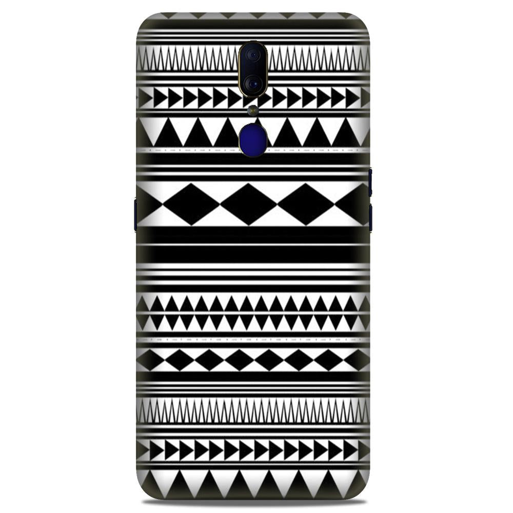 Black white Pattern Case for Oppo A9