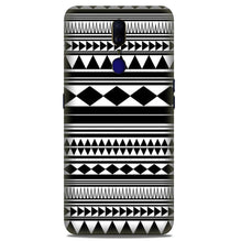 Black white Pattern Case for Oppo A9