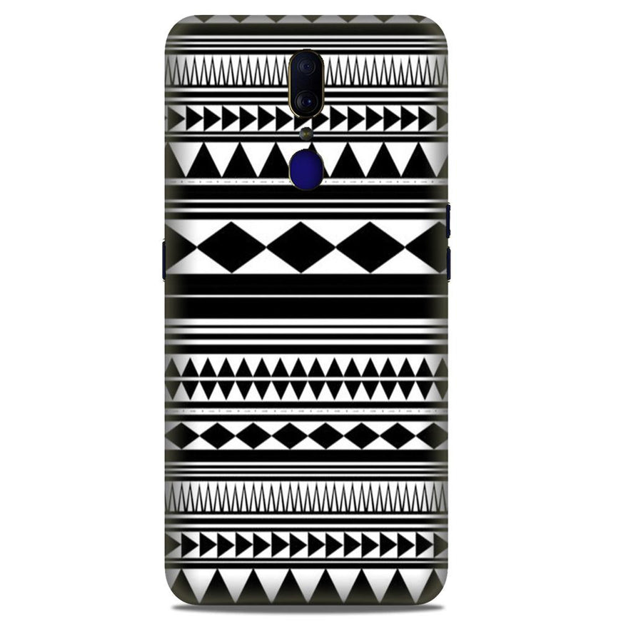 Black white Pattern Case for Oppo A9
