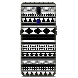 Black white Pattern Case for Oppo F11