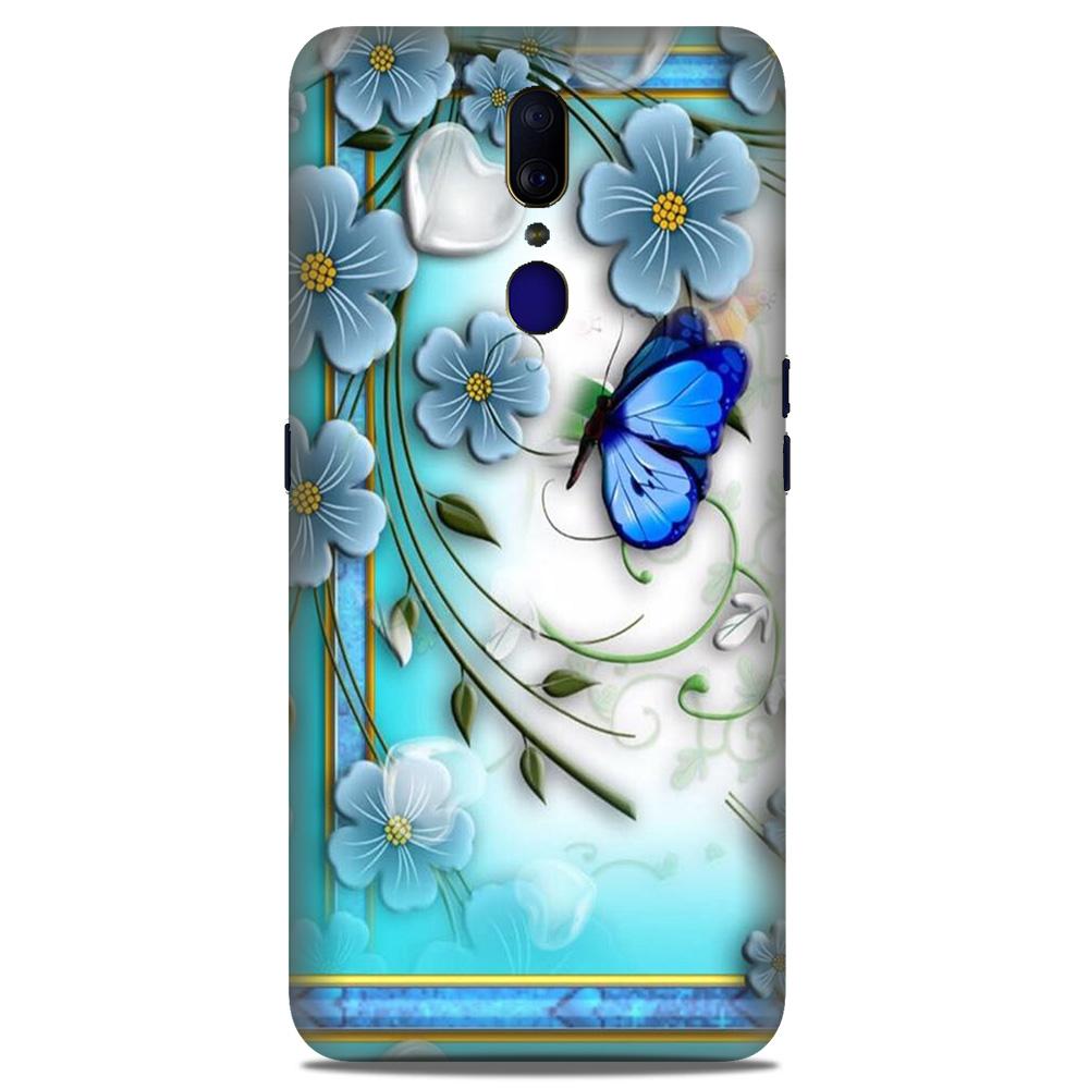 Blue Butterfly Case for Oppo F11