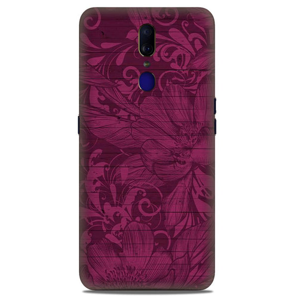 Purple Backround Case for Oppo F11