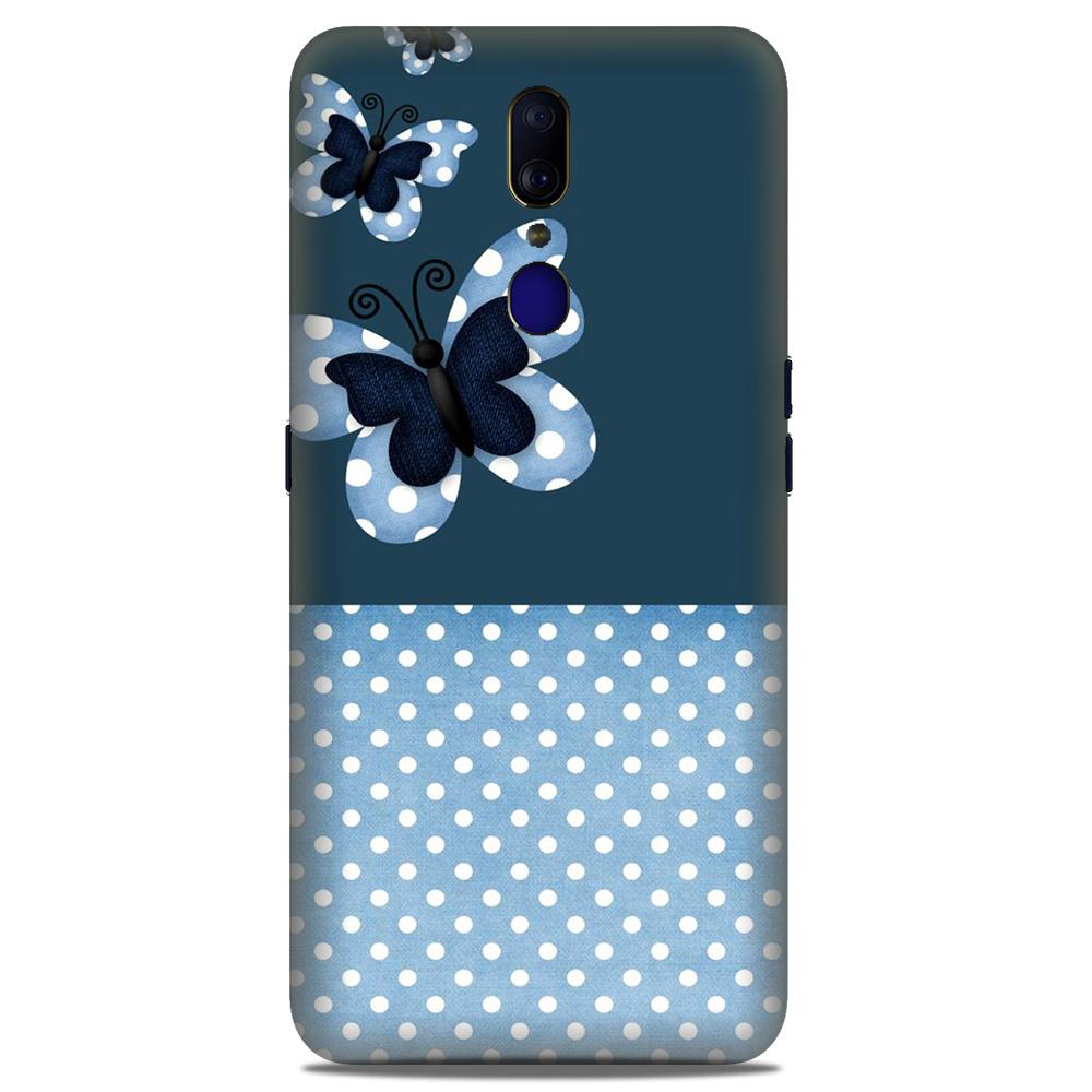 White dots Butterfly Case for Oppo A9