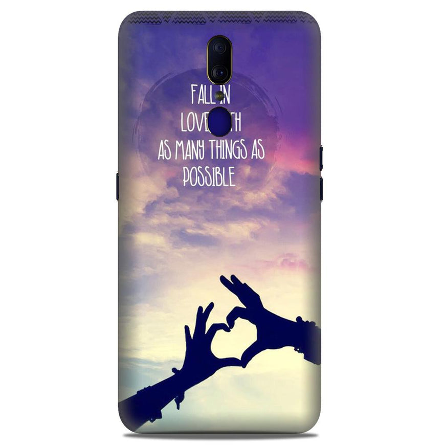 Fall in love Case for Oppo A9
