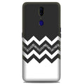 Black white Pattern2Case for Oppo A9